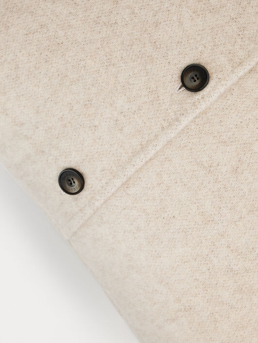 HERNO HABITA WOOL AND CASHMERE CUSHION