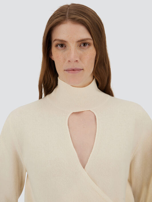 PULLOVER RESORT AUS REINER WOLLE