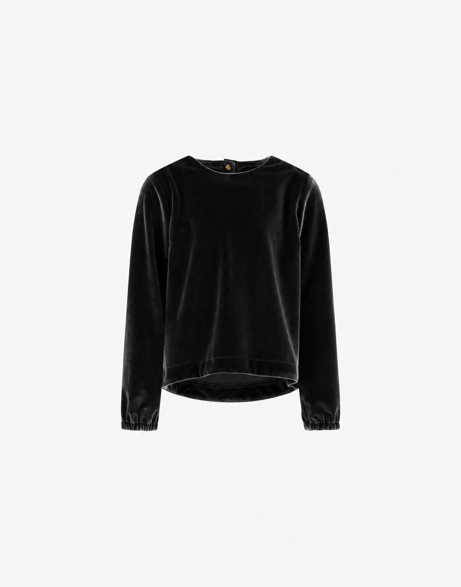 SMOOTH VELVET BLOUSE