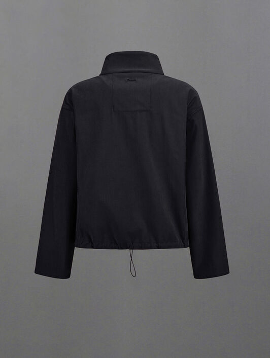 VESTE LAMINAR EN WASHED TECH-CORDUROY
