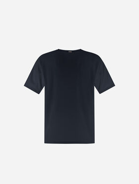 RESORT T-SHIRT IN LIGHTWEIGHT COTTON JERSEY AND STRETCH NYLON