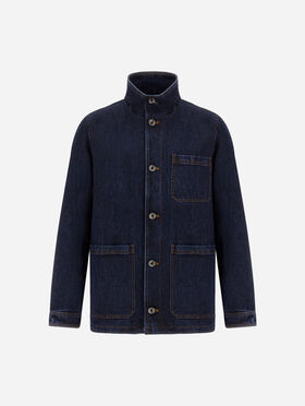 JACKE AUS DENIM