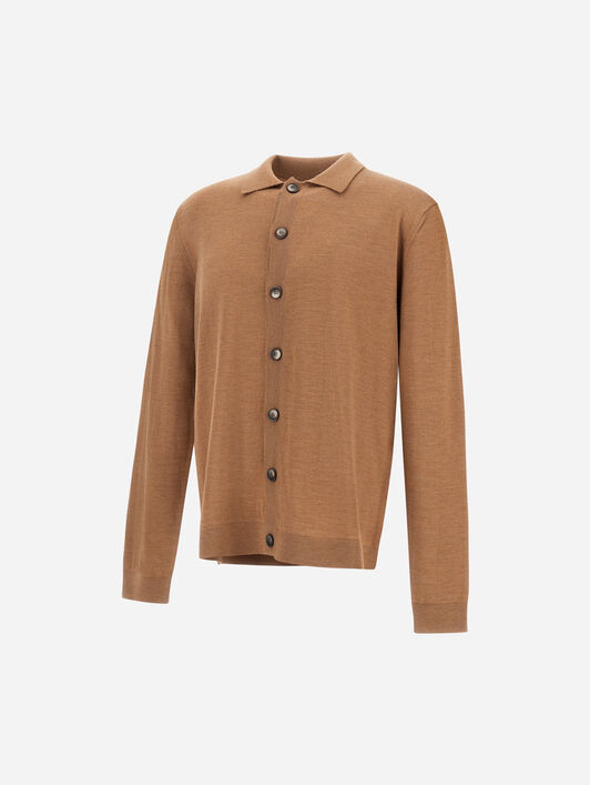 MERINO WOOL CARDIGAN