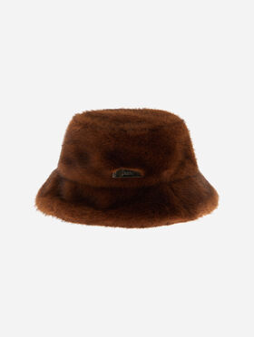 MINK-EFFECT FUR-TOUCH HAT