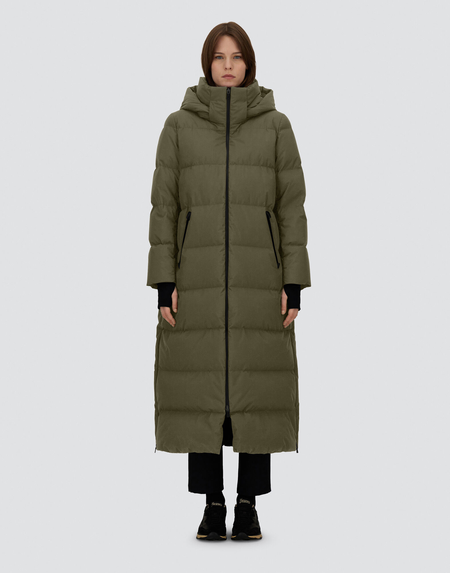 LONG JACKET IN 2-LAYER WINDSTOPPER