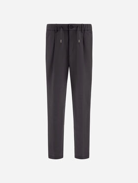 TECHNICAL STRETCH FABRIC TROUSERS