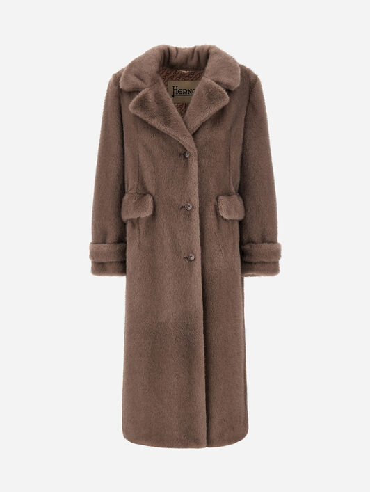 ABRIGO DE MELANGE ALTERNATIVE MINK FUR