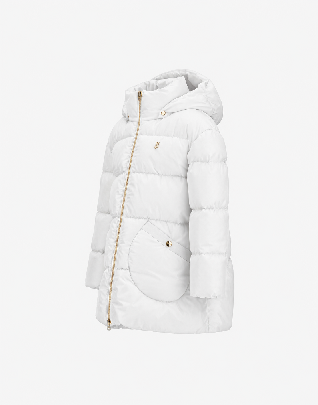 CHAQUETA DE CORTE ACAMPANADO DE BABY TAFETÁN