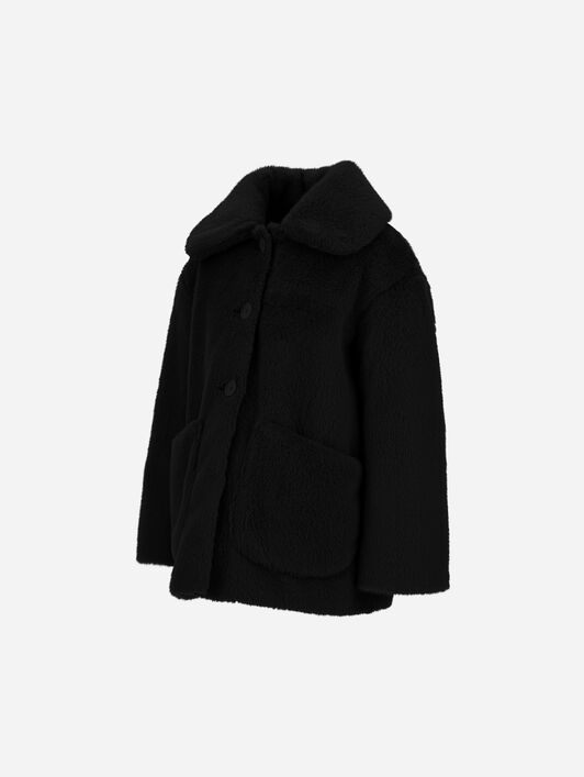 CAPPOTTO TOCCO PELLICCIA EFFETTO CASTORINO