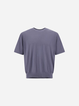 リゾート ウールシルク Tシャツ