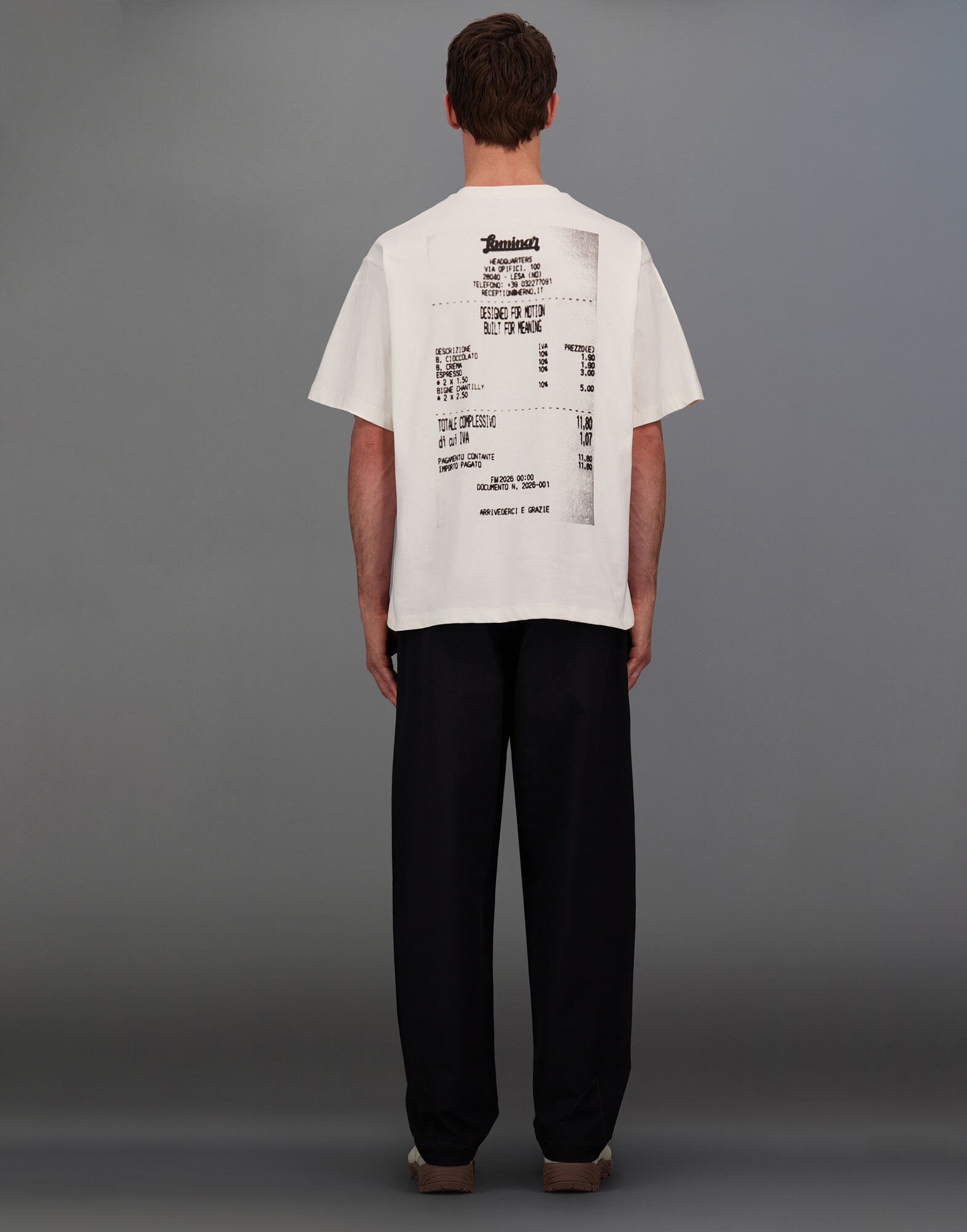 ラミナー コンパクトジャージー Tシャツ