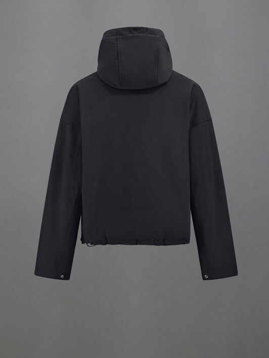 CHAQUETA ANORAK LAMINAR DE WASHED TECH-CORDUROY