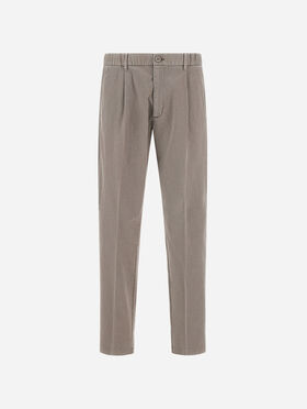TROUSERS IN STRETCH COTTON