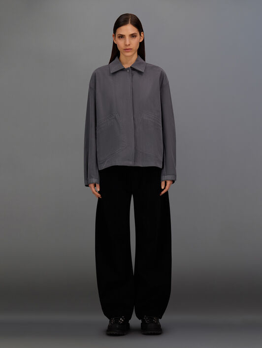 PANTALONES LAMINAR DE WASHED TECH-CORDUROY