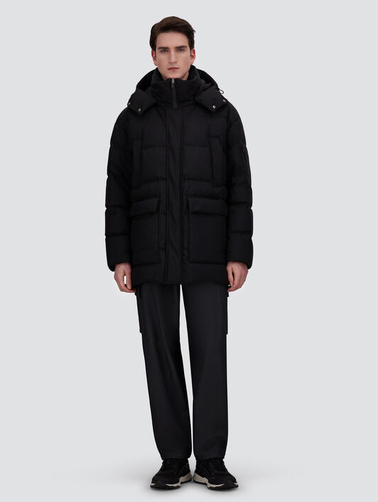 LONG PARKA IN 2-LAYER WINDSTOPPER