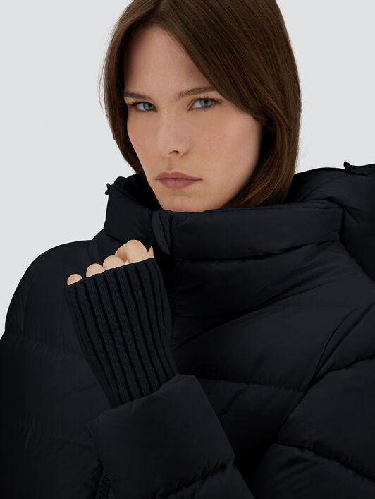 A-SHAPE JACKET IN NYLON CHAMONIX