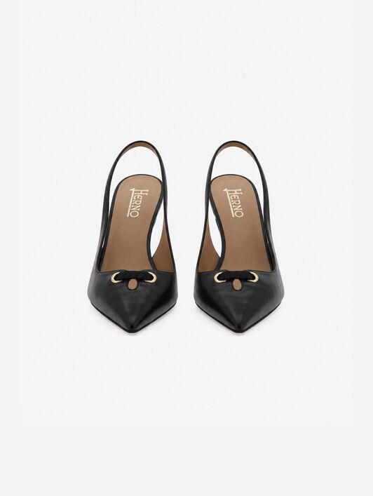 SLINGBACK EN CUIR SOUPLE