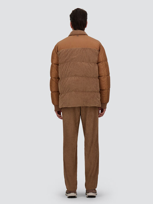 JACKE AUS CORD UND NYLON CHAMONIX