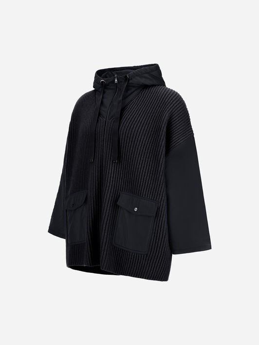 GIACCA RESORT IN PURA LANA A COSTA INGLESE E NYLON ULTRALIGHT