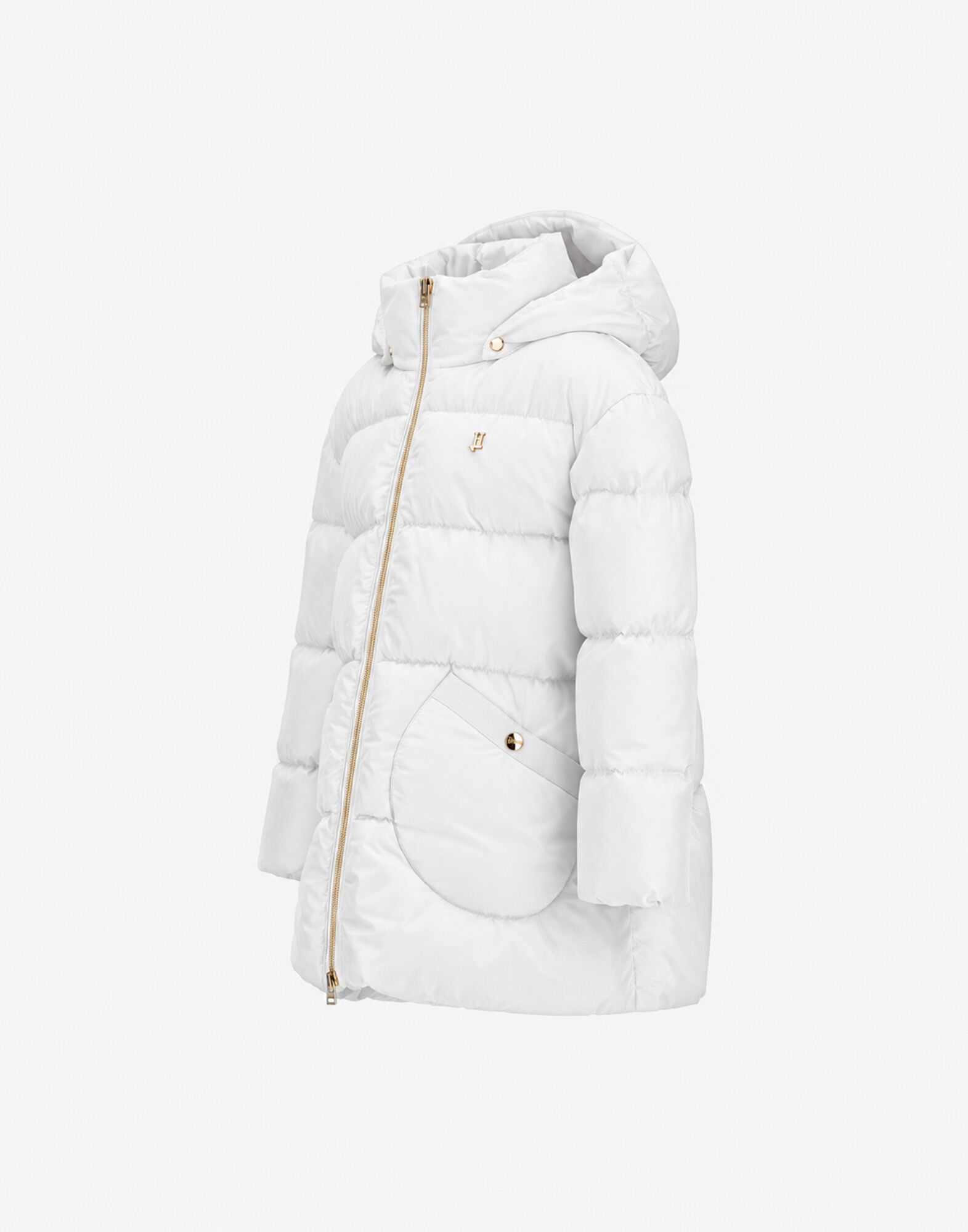 CHAQUETA DE CORTE ACAMPANADO DE BABY TAFETÁN