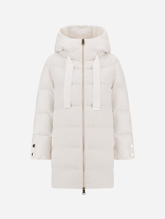 A-SHAPE JACKET IN SATIN