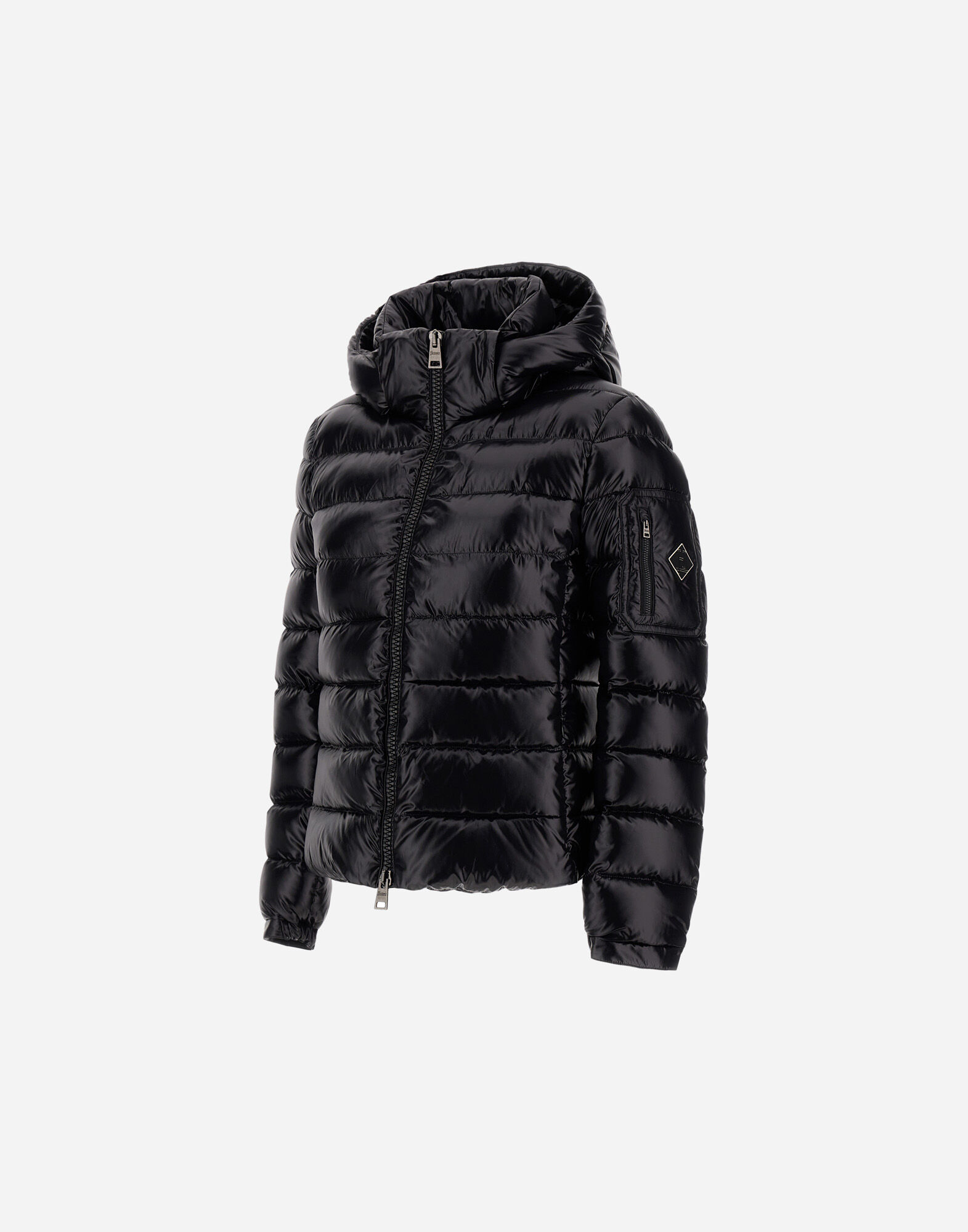 HERO DOWN JACKET IN GLOSSY NYLON