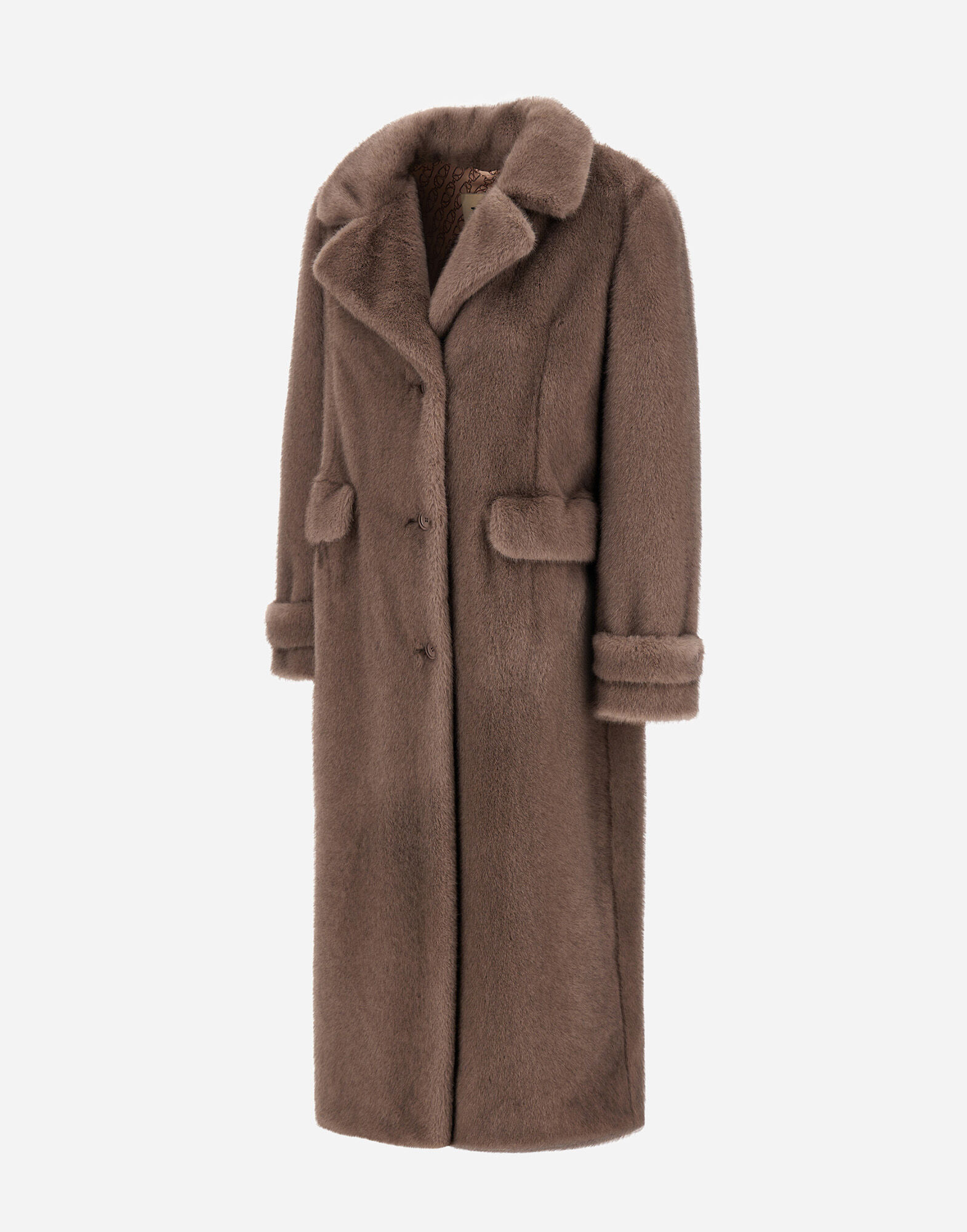 ABRIGO DE MELANGE ALTERNATIVE MINK FUR