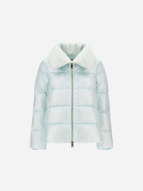 JACKE AUS NYLON ULTRALIGHT UND LADY ALTERNATIVE FUR