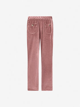 SMOOTH VELVET TROUSERS