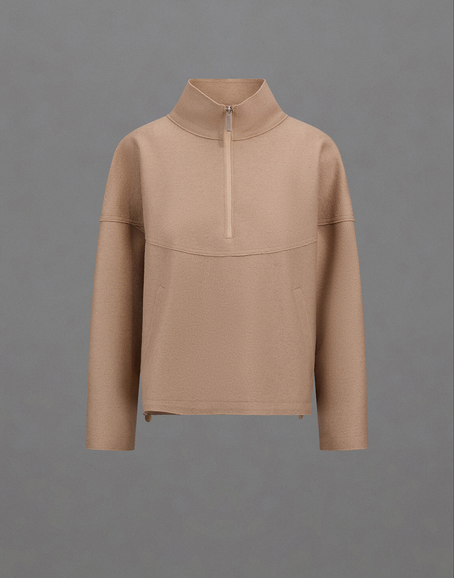 VESTE LAMINAR EN COMPACT WOOL