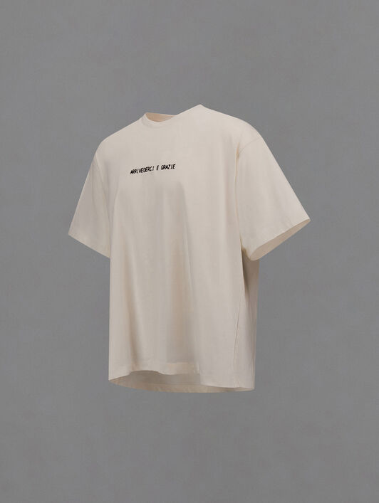 ラミナー コンパクトジャージー Tシャツ