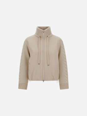 JACKE RESORT AUS KASCHMIR UND SEIDE