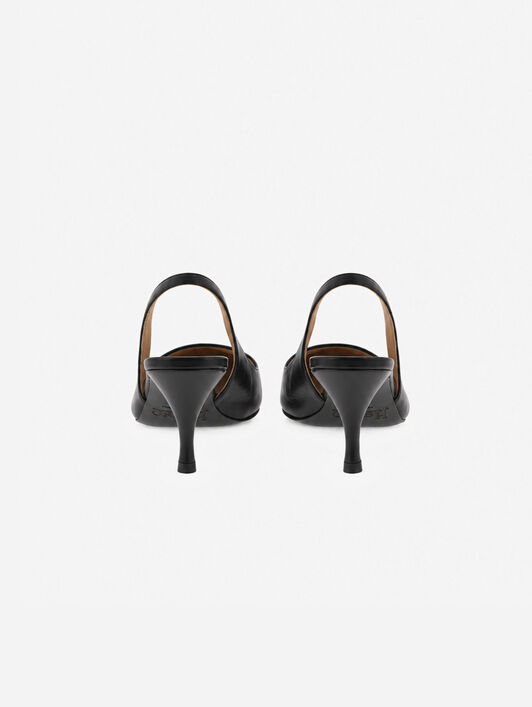 SLINGBACK EN CUIR SOUPLE