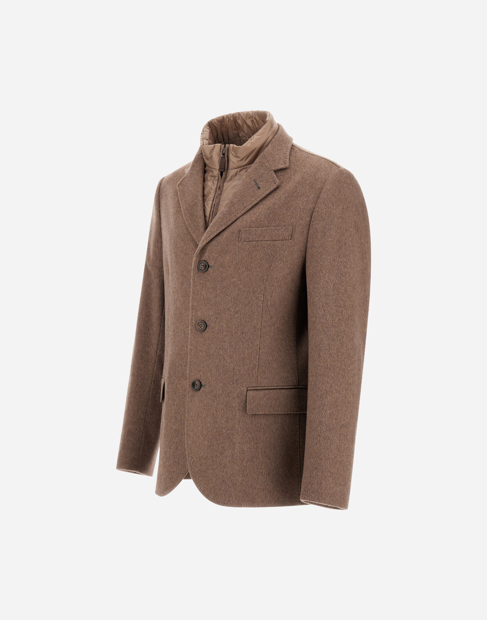 퓨어 캐시미어 & 울트라라이트 나일론 블레이저