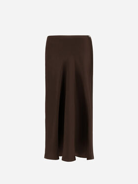 JUPE RESORT EN SATIN EXTRA-FIN