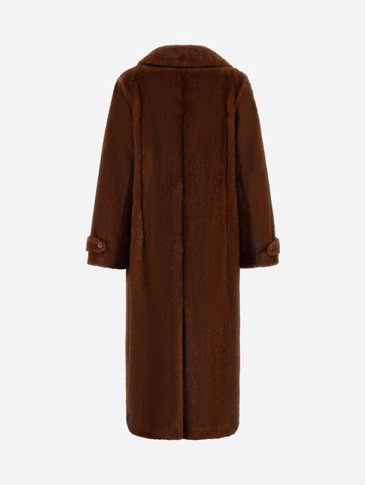 MANTEAU EN MELANGE ALTERNATIVE MINK FUR