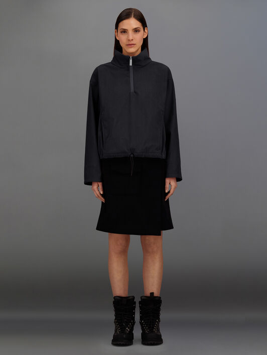 VESTE LAMINAR EN WASHED TECH-CORDUROY