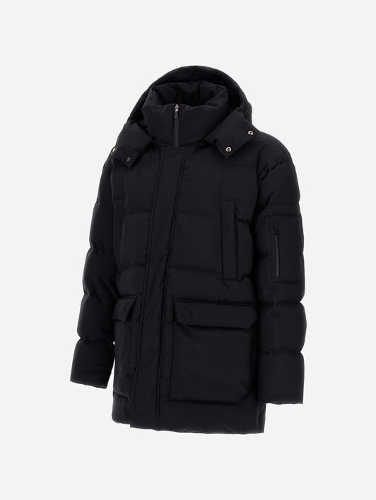 LONG PARKA IN 2-LAYER WINDSTOPPER