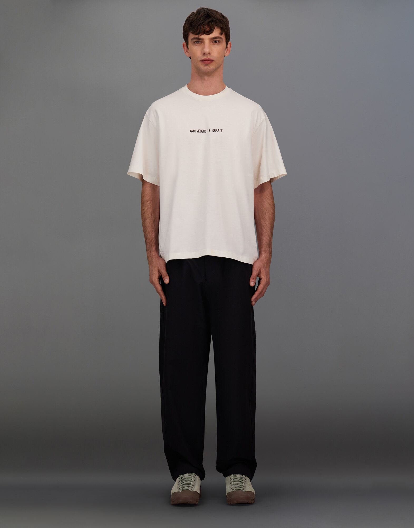 ラミナー コンパクトジャージー Tシャツ