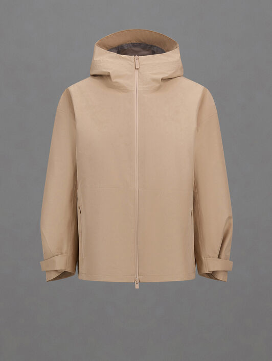 PARKA COURTE LAMINAR EN 3L GORE-TEX®