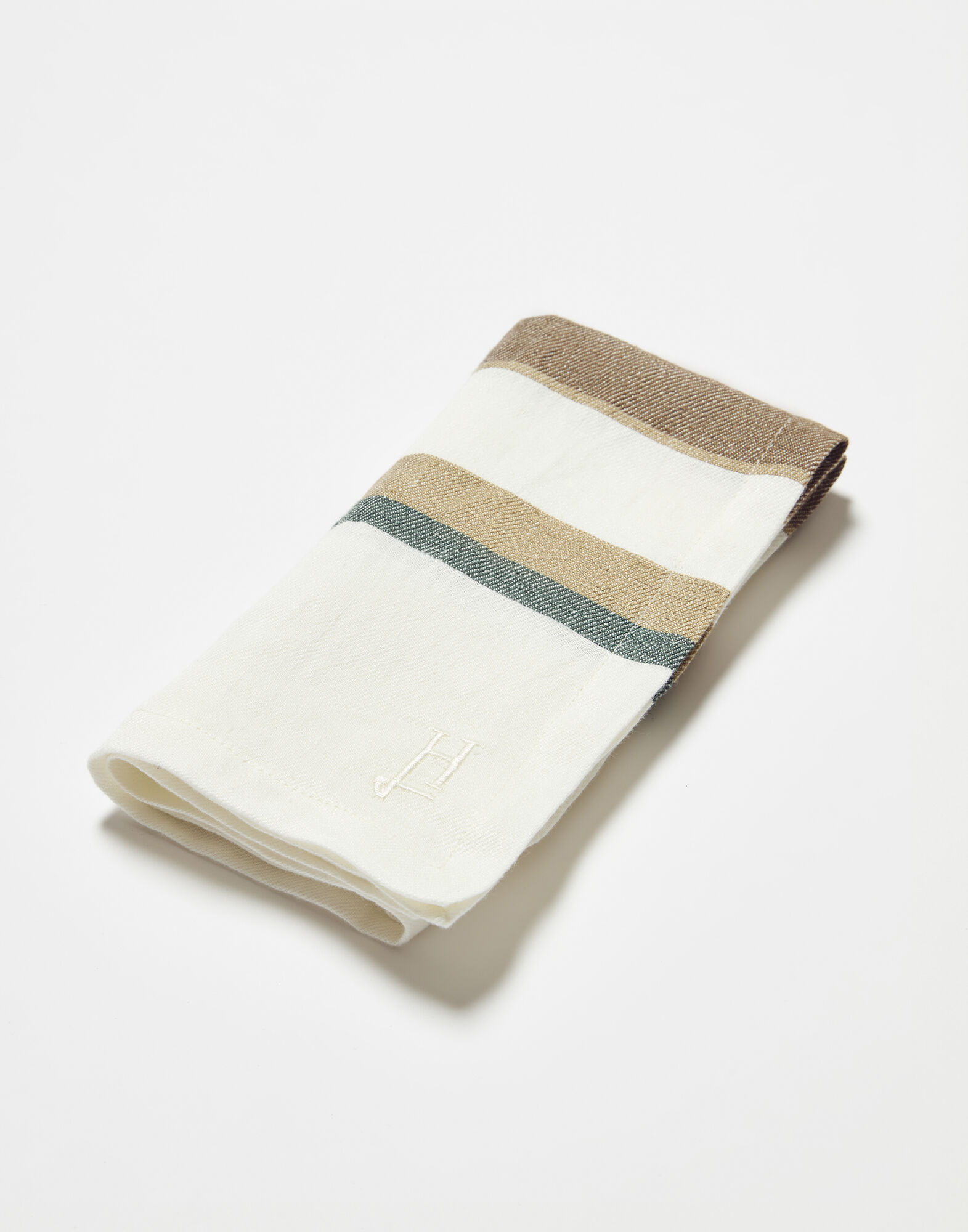 STRIPED LINEN NAPKINS - SET OF 2
