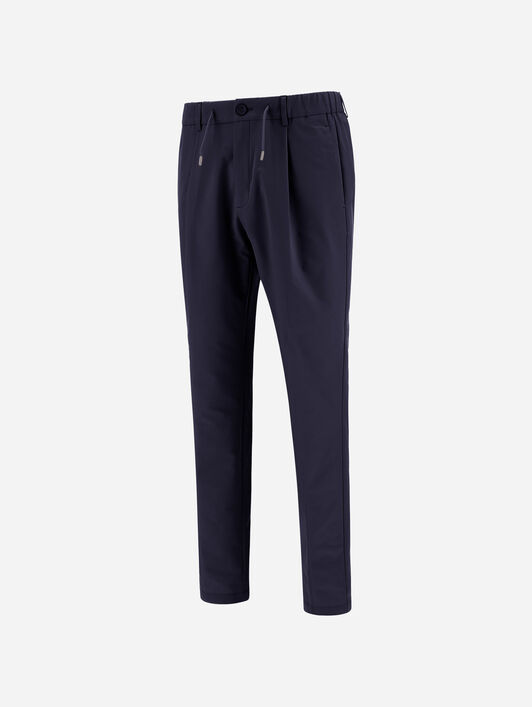 TECHNICAL STRETCH FABRIC TROUSERS