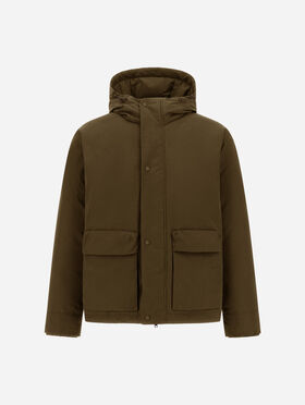 WAXED COTTON-BLEND JACKET