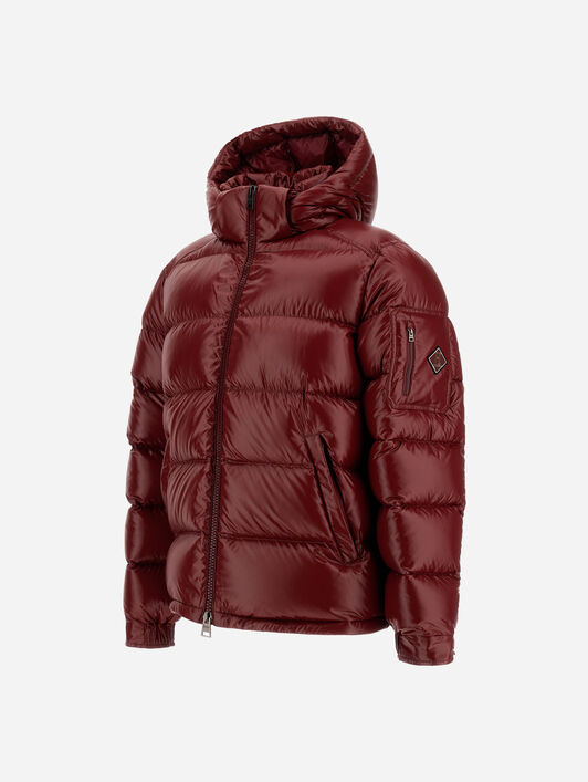 HERO DOWN JACKET IN GLOSSY NYLON
