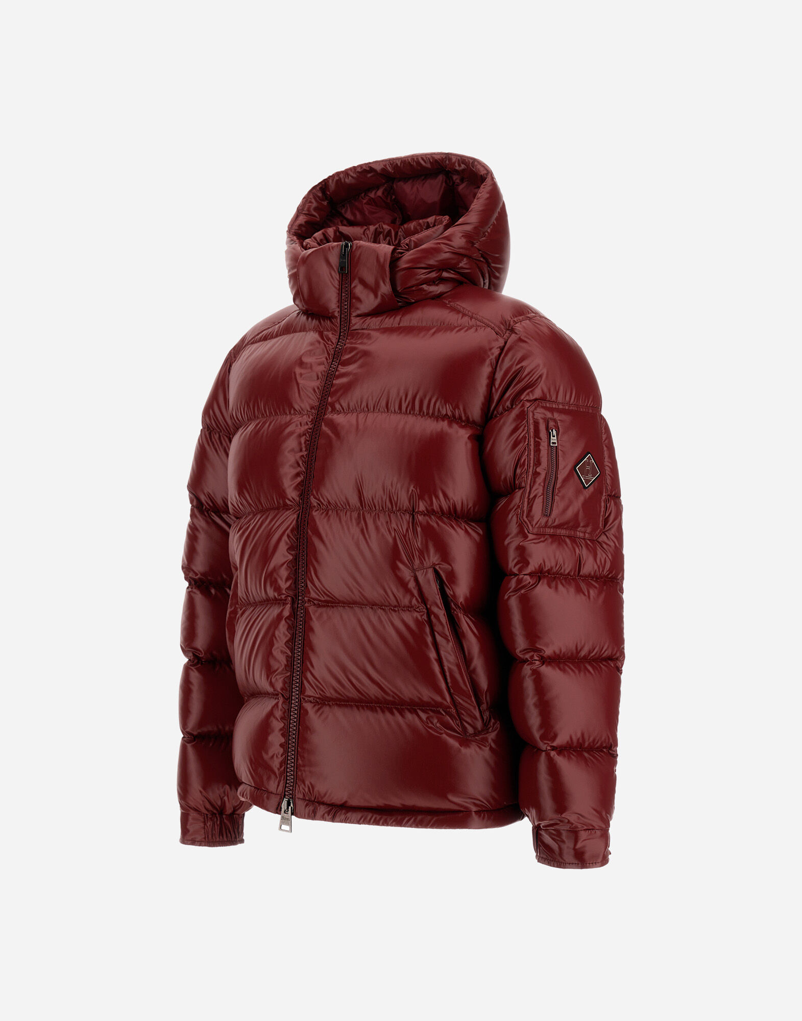HERO DOWN JACKET IN GLOSSY NYLON