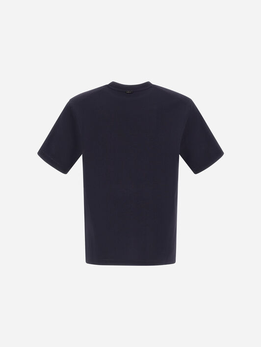 ダブルフェイスコットン＆カシミヤ Tシャツ