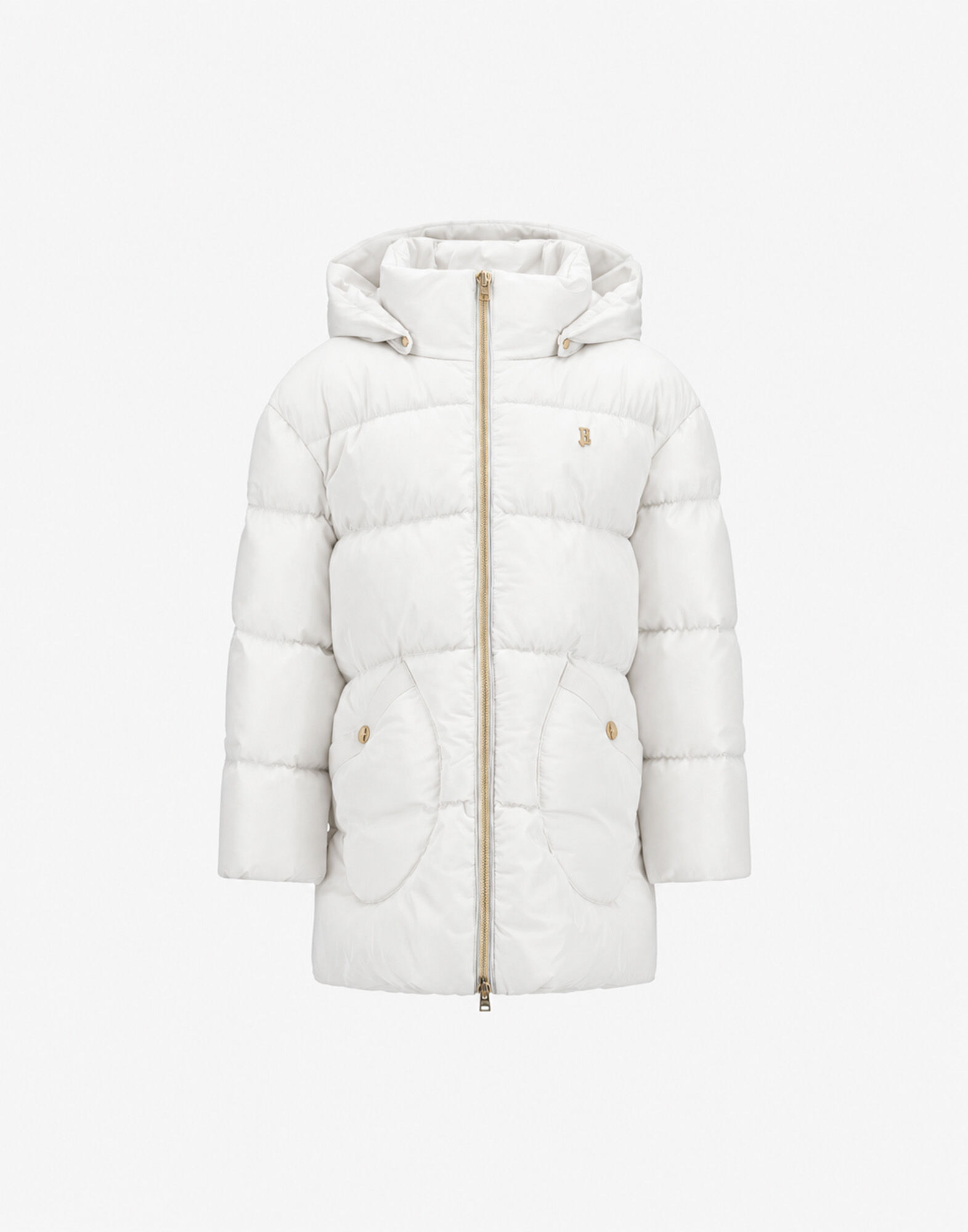 CHAQUETA DE CORTE ACAMPANADO DE BABY TAFETÁN