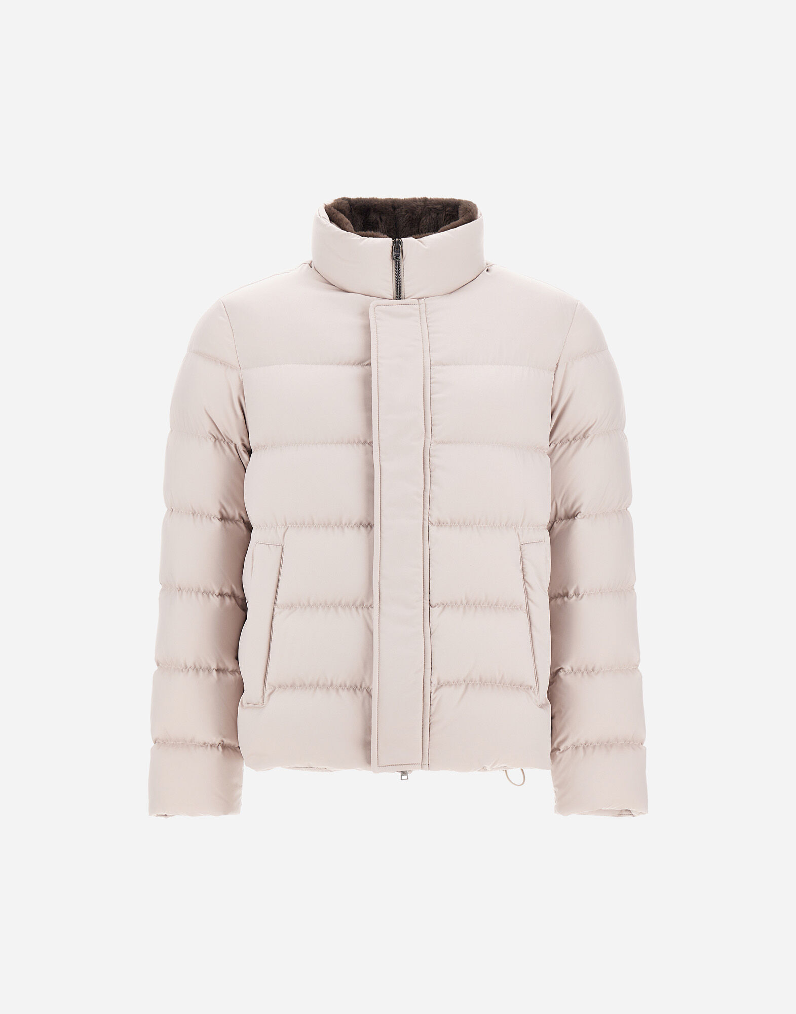 BOMBERJACKE AUS ARENDELLE UND FAUX FUR