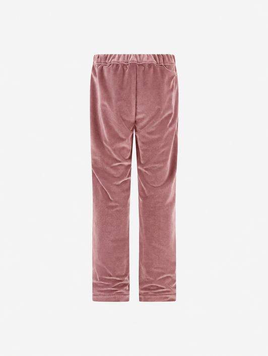 SMOOTH VELVET TROUSERS