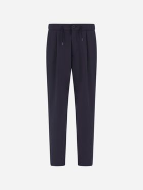 LIGHT COMFORT STRETCH WOVEN TROUSERS